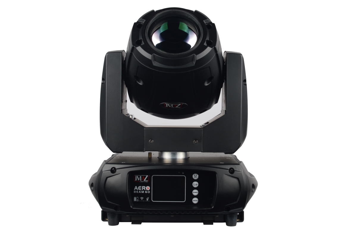 Picture of JMAZ Lighting JZ3004 60W Battery Powered LED Beam Moving Head with Prism Aero Beam Light