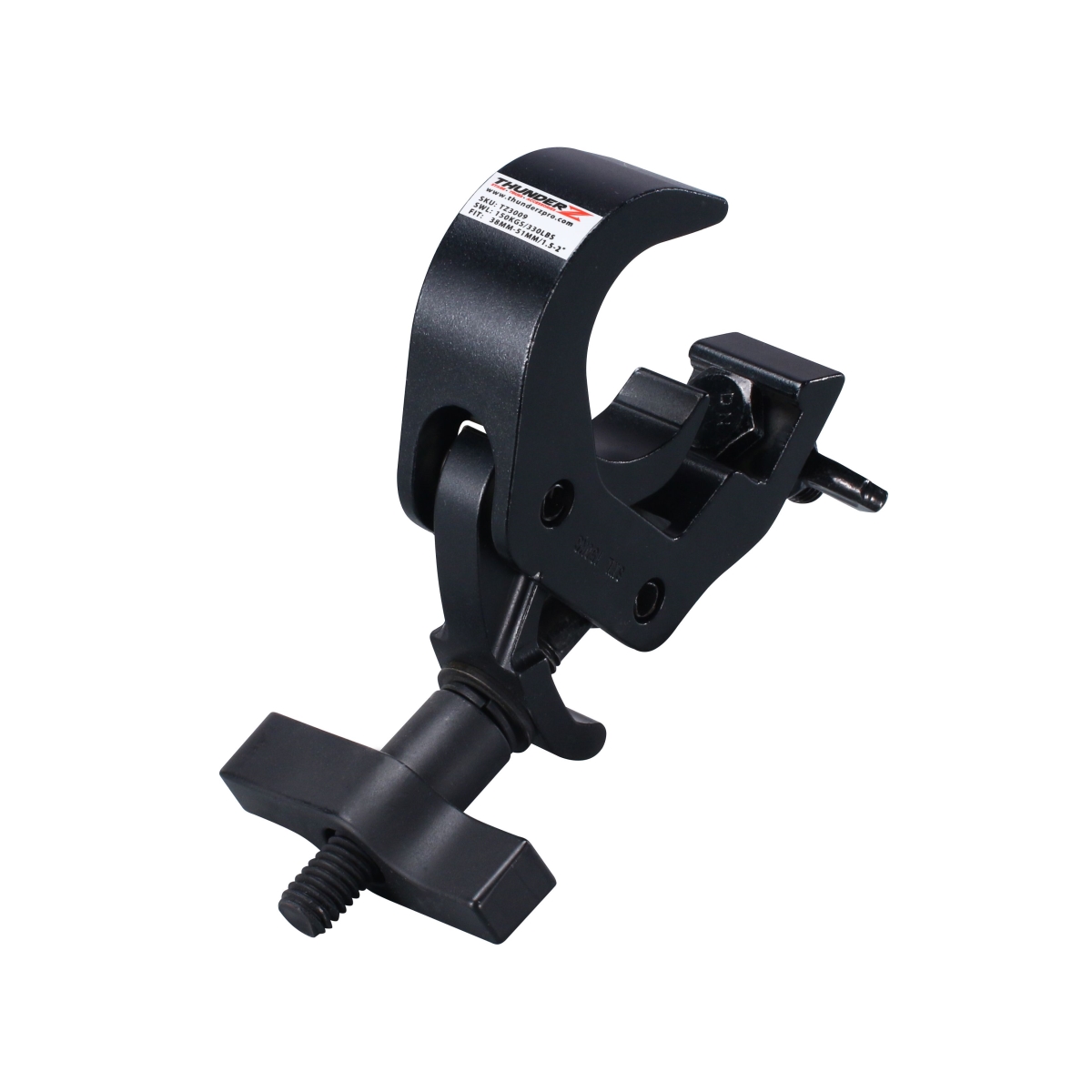 TZ3009 Quick Rig Clamp Self Locking, Black