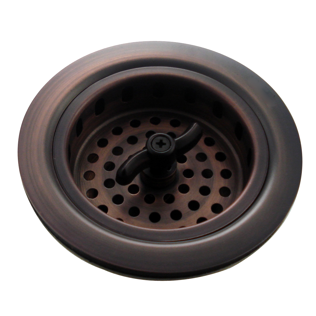 Picture of Mr. Scrappy 21-DSB-ORB Garbage Disposal Sink Basket Strainer & Flange Set, Oil-Rubbed Bronze