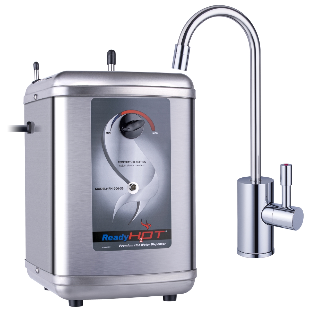 Picture of Ready Hot 41-RH-200-F570-CH 1300W Manual Hot Water Dispenser with Single Handle, Polished Chrome