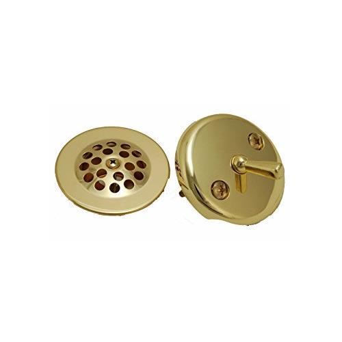 Picture of Danco 70-89243 Shower Overflow Plate & Stopper Assembly&#44; Polished Brass