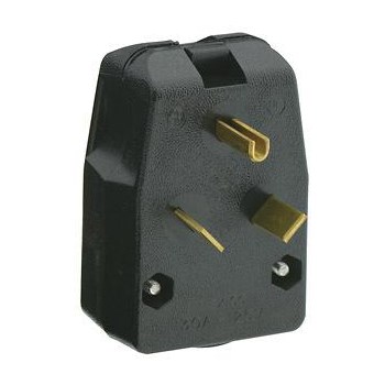 30 Amp 2-Pole 3 Wire Tralier Ang Plug