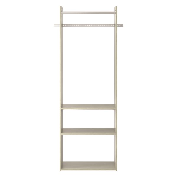 Picture of Easy Track RV1472-CGON 25.125 x 14 x 72 in. Weathered Hanging Tower Closet Kit&#44; Grey