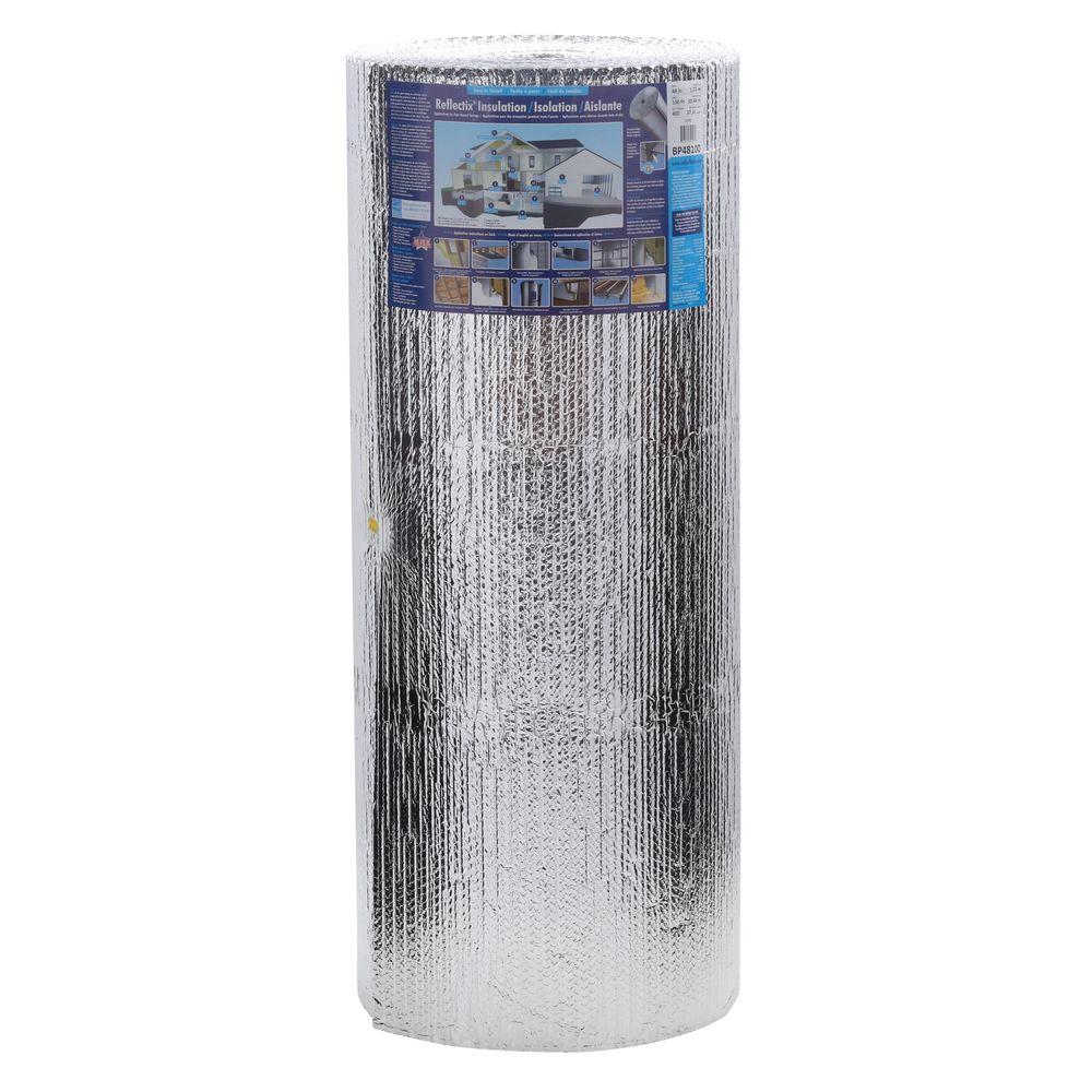 BP48100 48 in. x 100 ft. Double Reflective Insulation