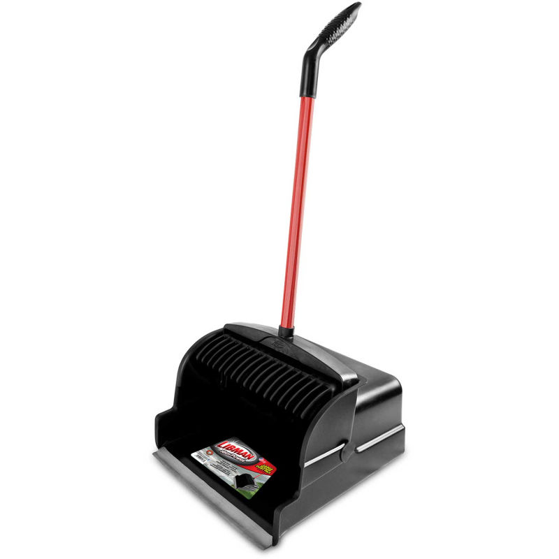 High Power Scoop Dust Pan, Black - Large