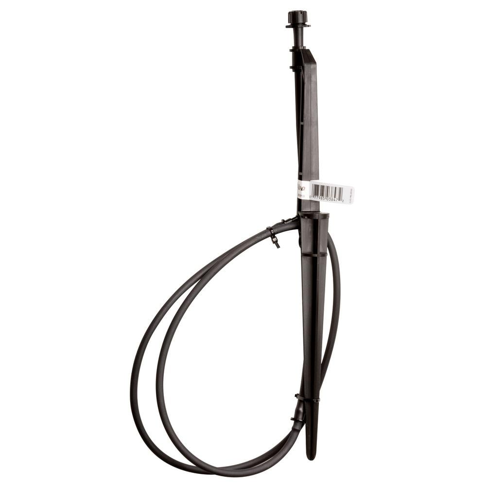 MBSTKTF1S 360 deg Micro Bubbler On Adjustable Height Staked Riser with Full Circle Watering Pattern - Pack of 8