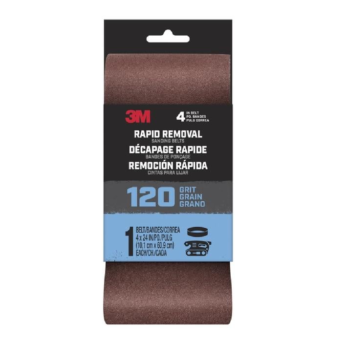 BELT4X241PK120 4 x 4 in. 120 Grit Sanding Belt
