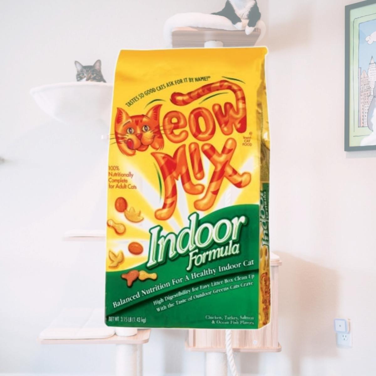 Picture of Del Monte Foods - Pet Food 3.1 Meow Mix Indoor Formula Dry Cat Food  29274-