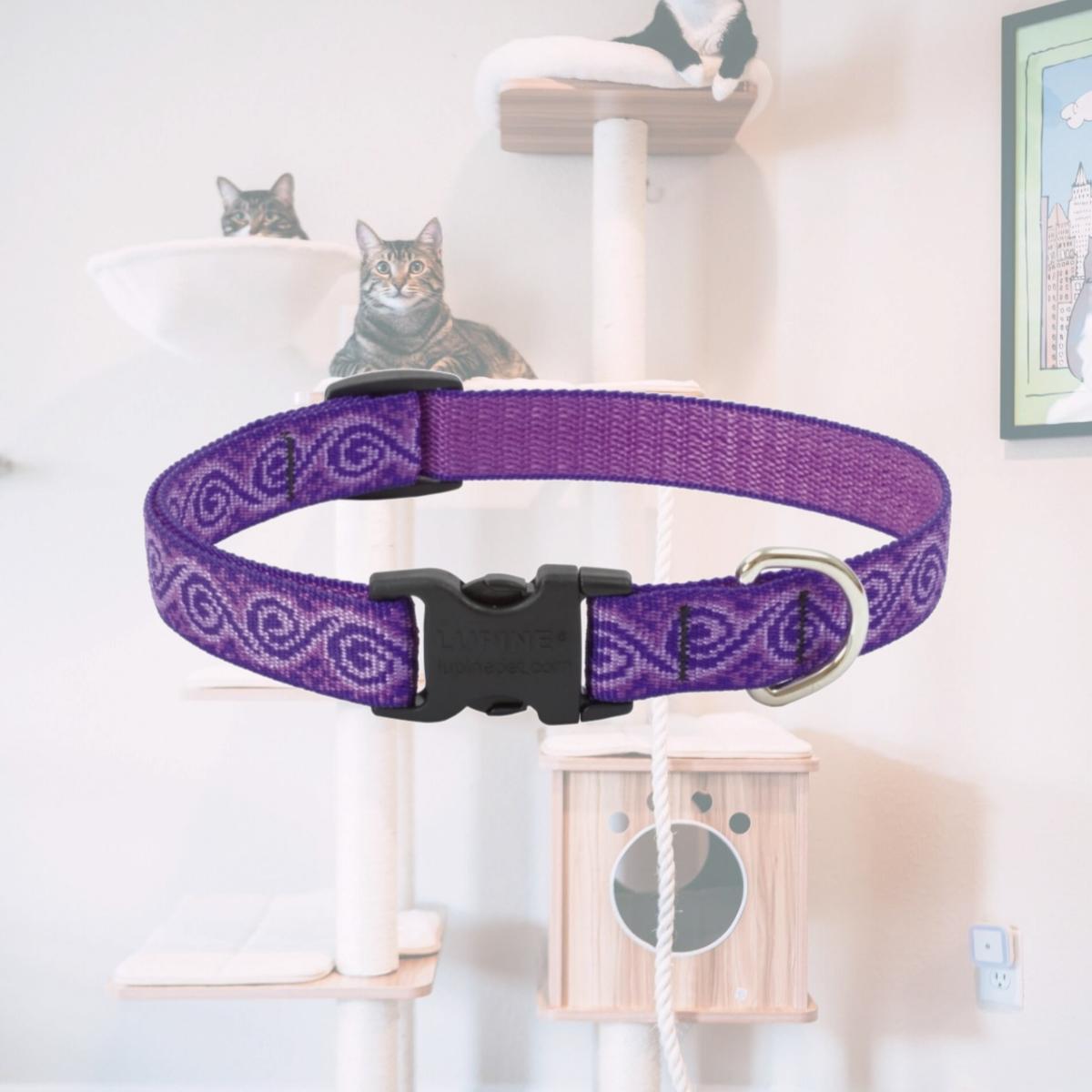 Picture of Lupine Inc .75in. X 12in.-20in. Adjustable Jelly Roll Design Dog Collar  96902