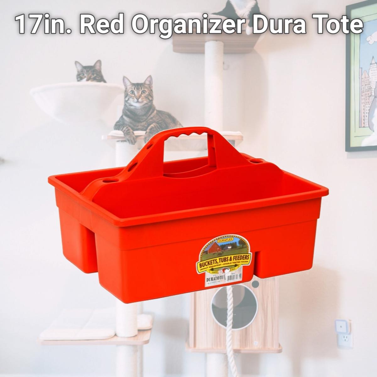 Picture of Miller Manufacturing 17in. Red Organizer Dura Tote  DT-6-RED