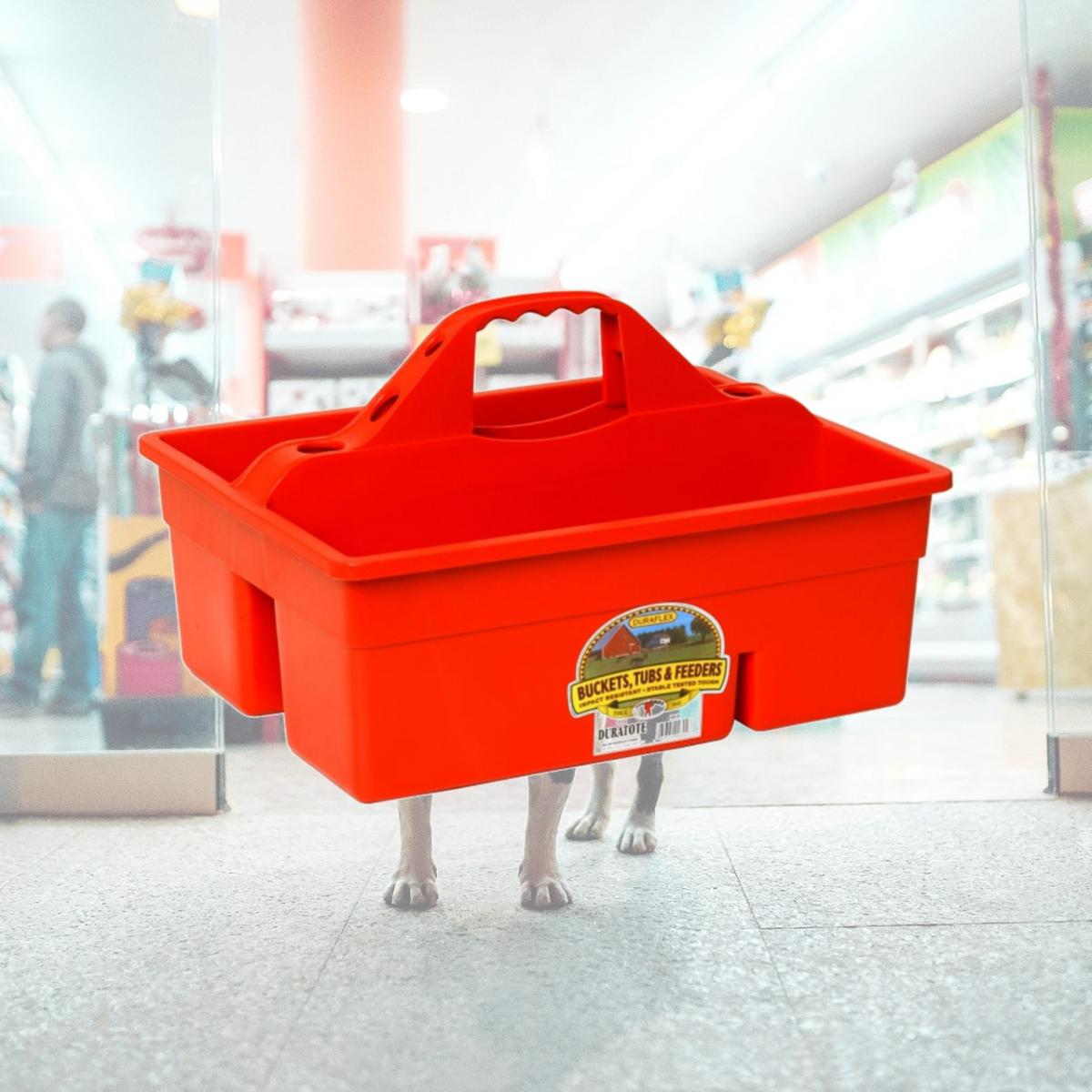 Picture of Miller Manufacturing 17in. Red Organizer Dura Tote  DT-6-RED