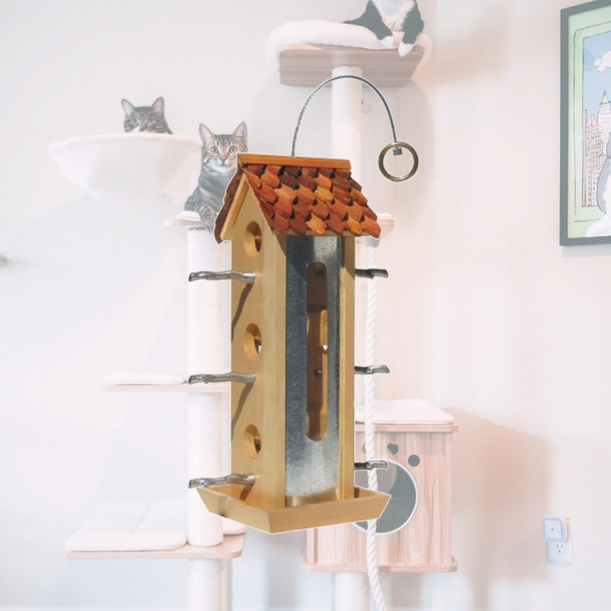Picture of Woodstream-victor Fresh Designs Tin Jay Bird Feeder  50171