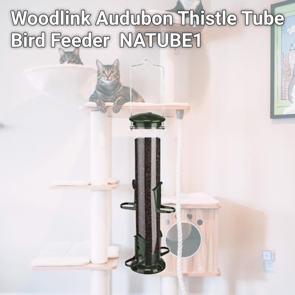 Picture of Woodlink Audubon Thistle Tube Bird Feeder  NATUBE1