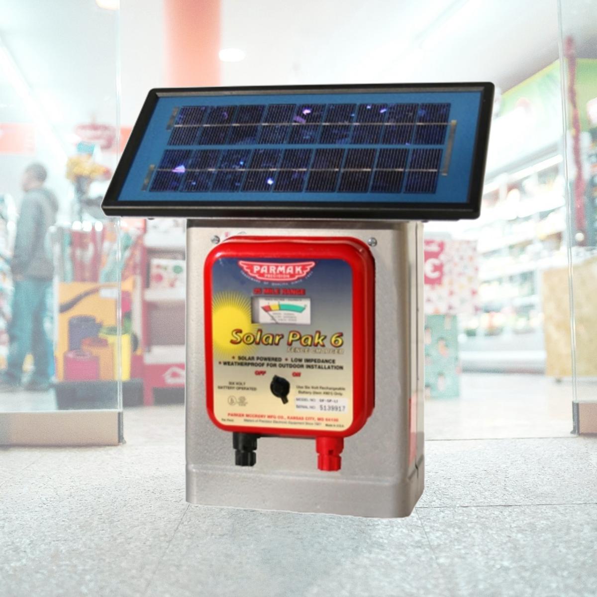 Picture of Parker Mccrory 6 Volt Solar Pak Fencer  DF-SP-LI