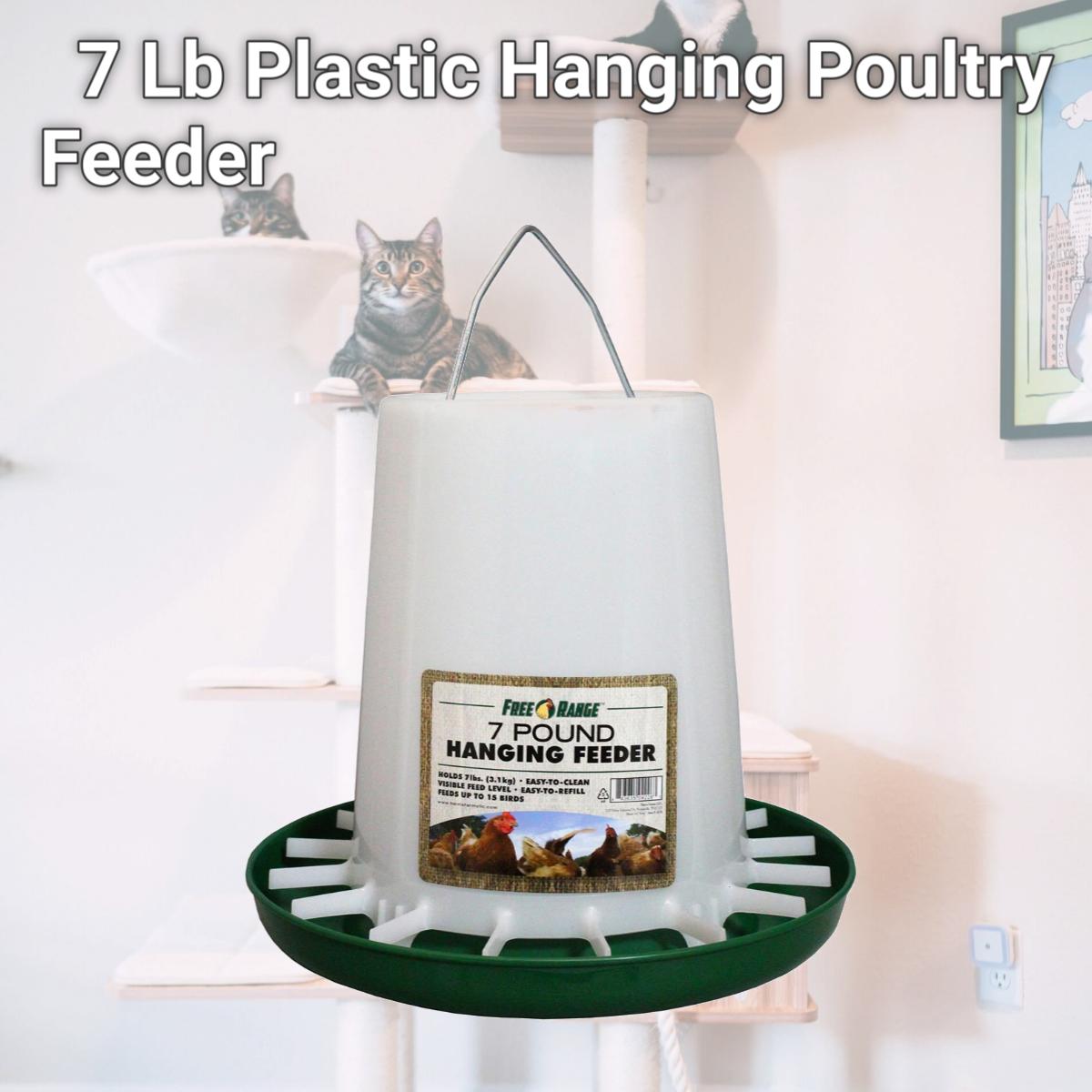 Picture of Harris Farms Llc Pet 4226 7 Lb Plastic Hanging Poultry Feeder