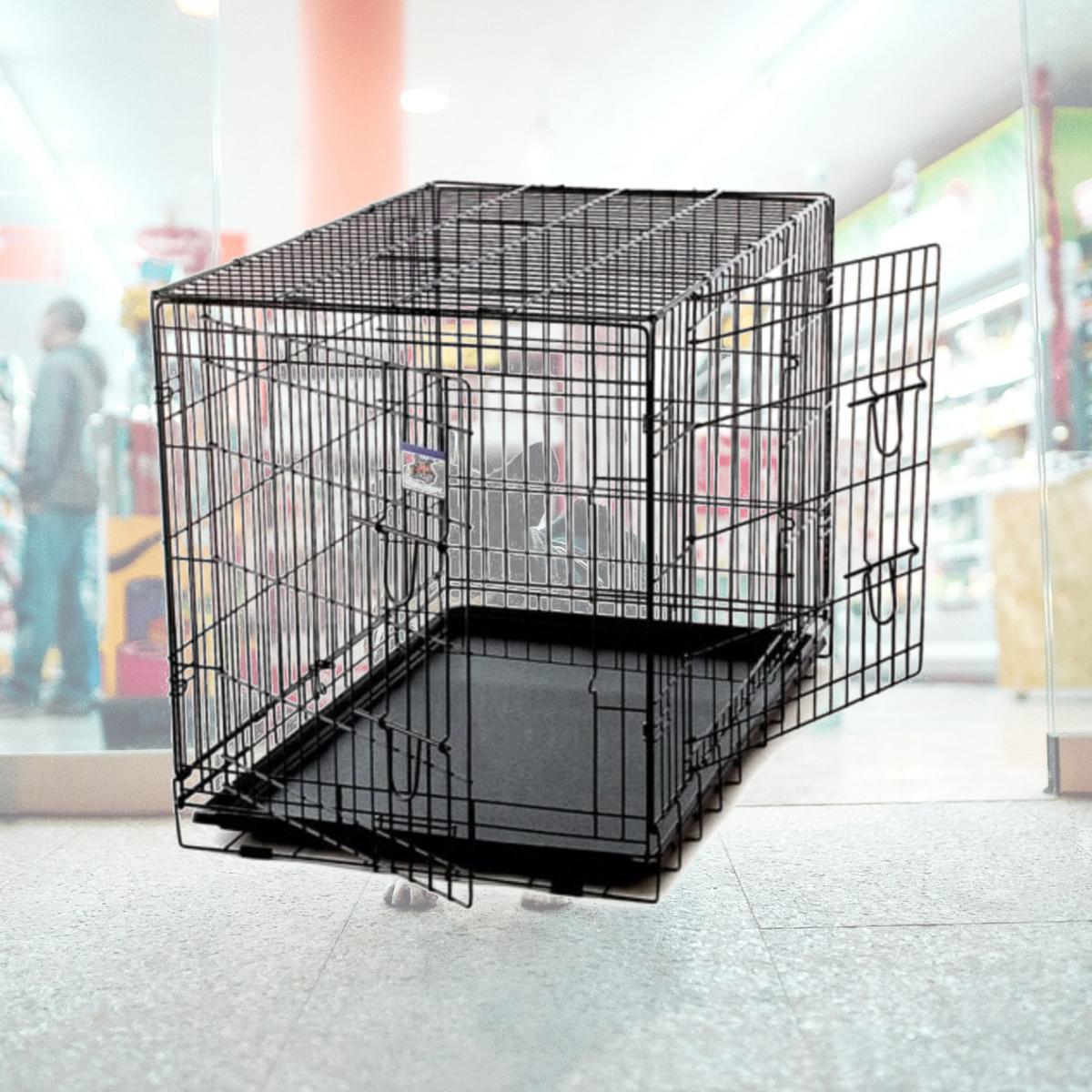 Picture of Miller Manufacturing 154758 Extra Large Black Pet Crate