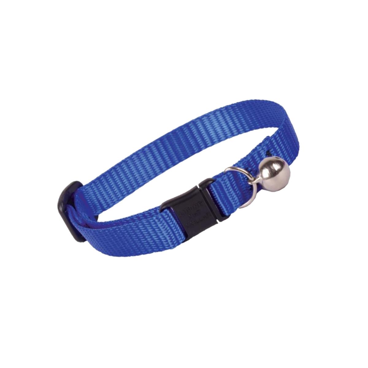 Picture of Lupine Inc 17527 .5 in. X 8 in.-12 in. Adjustable Blue Safety Cat Collar With Bell
