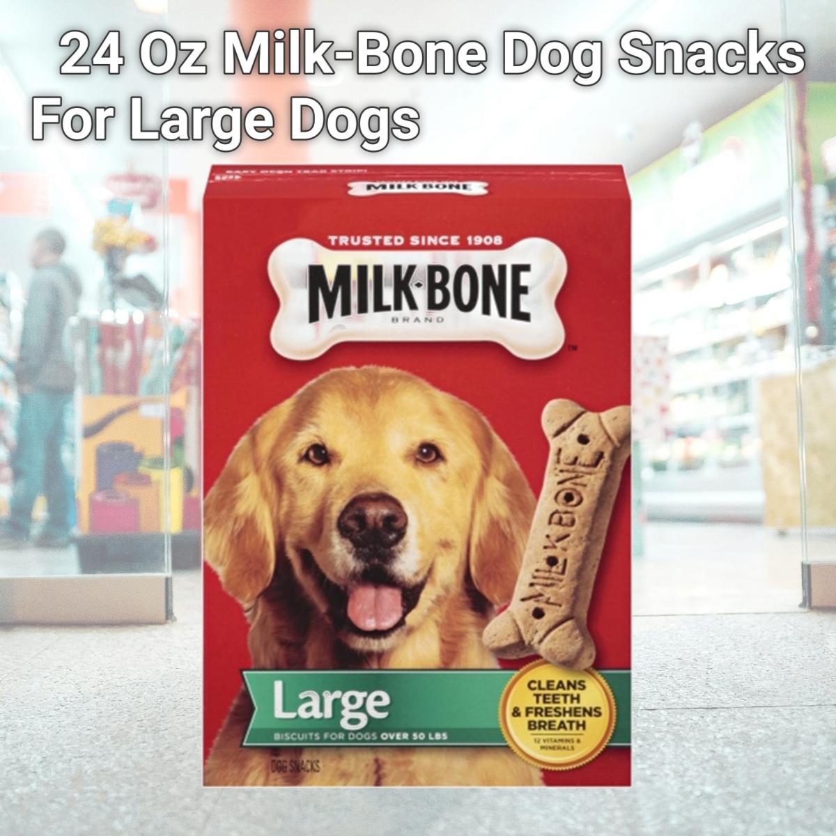 Picture of Big Heart Pet Brands 79100-51411 24 Oz Milk-Bone Dog Snacks For Large Dogs
