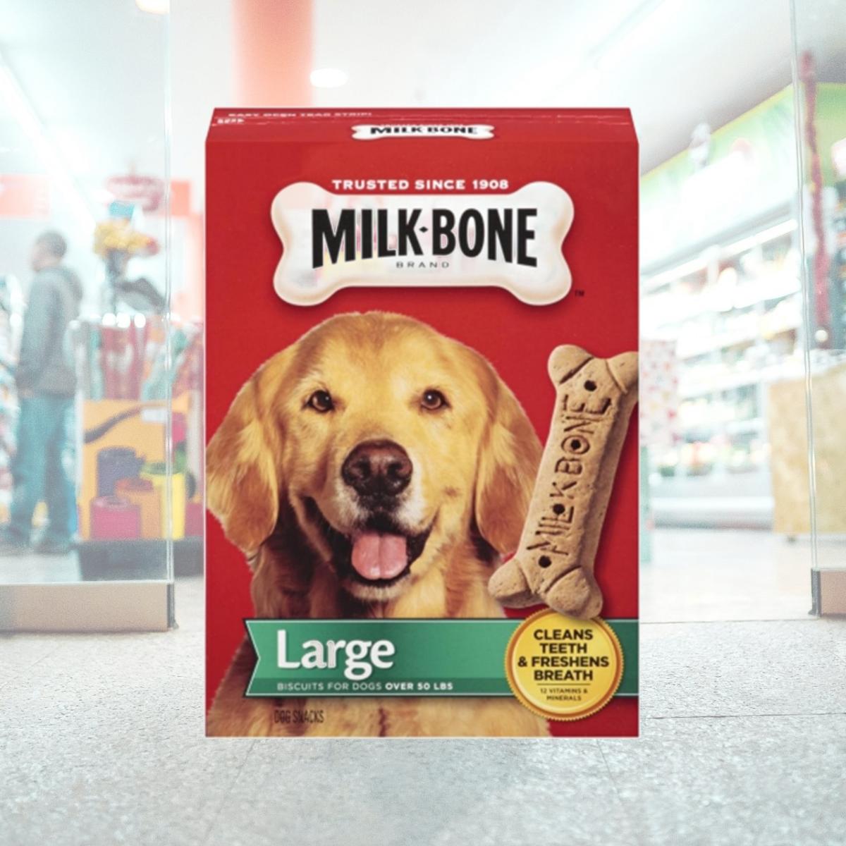 Picture of Big Heart Pet Brands 79100-51411 24 Oz Milk-Bone Dog Snacks For Large Dogs