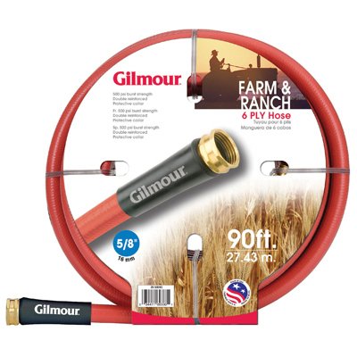 90 ft. Gilmour Hose Farm, Red