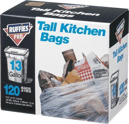 Picture of Berry Plastics 1124910 13 gal Tall Kitchen Trashbag&#44; 120 Count