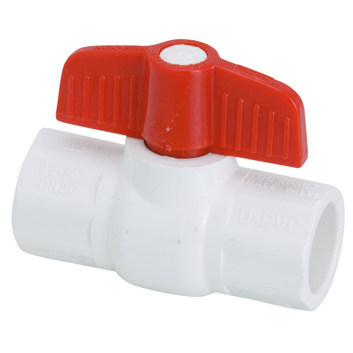 107-634 0.75 in. Schedule Ball Valve PVC