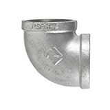 510-002HN 0.37 in. 90 Deg Galvanized Elbow