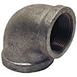 510-154HN 1 x 0.37 in. 90 Deg Galvanized Elbow