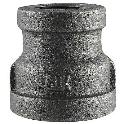 Picture of B & K 521-375HC 1.5 x 1 in. Reducing Couplings&#44; Black