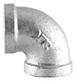 510-004HN 0.75 in. Galvanized 90 Deg Elbow