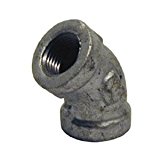 0.25 in. Galvanized 45 Deg Elbow