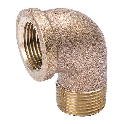 Picture of B & K 452-003NL 0.5 in. Brass MXFPT Street Elbow