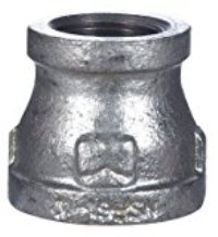 511-320HC 0.37 x 0.12 in. Galvanized Reducing Coupling