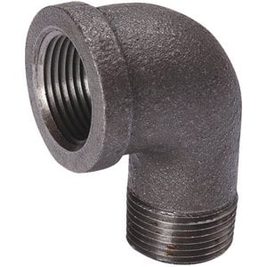 0.25 in. 90 Deg Black Street Elbow
