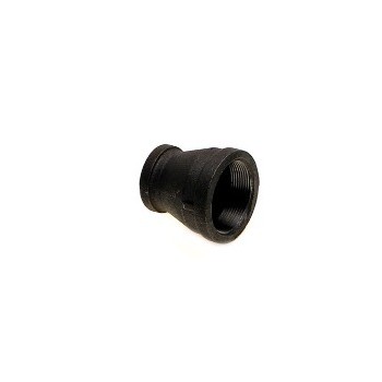 2 x 1.25 in. Black Reducing Coupling