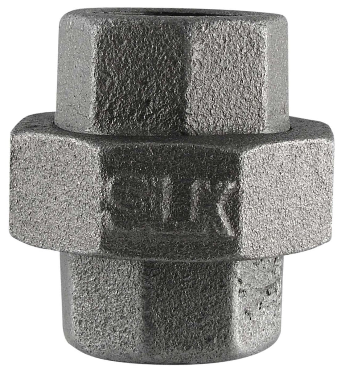 0.5 in. Black Ground Joint Union