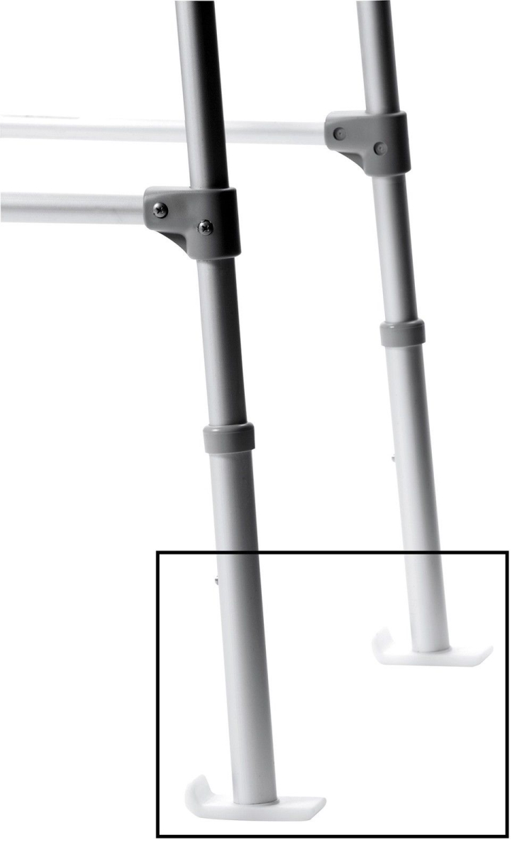 Walker Ski Glides - White - Set of 2 - Smooth Mobility