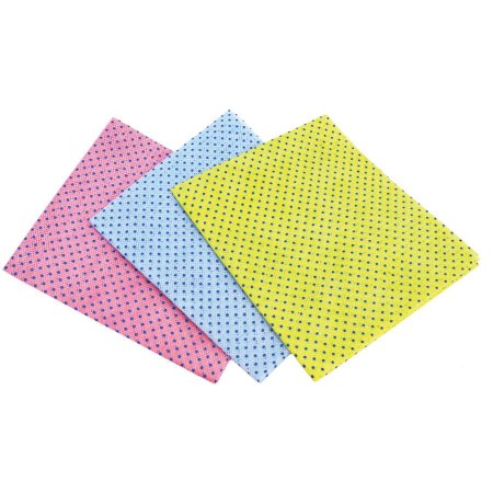Dish Wipes - Multicolor - 3 Count Pack - Scratch-Free Cleaning