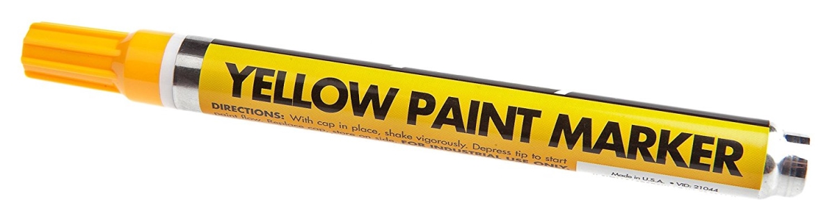 Picture of Forney Industries 60315 Paint Marker&#44; Yellow