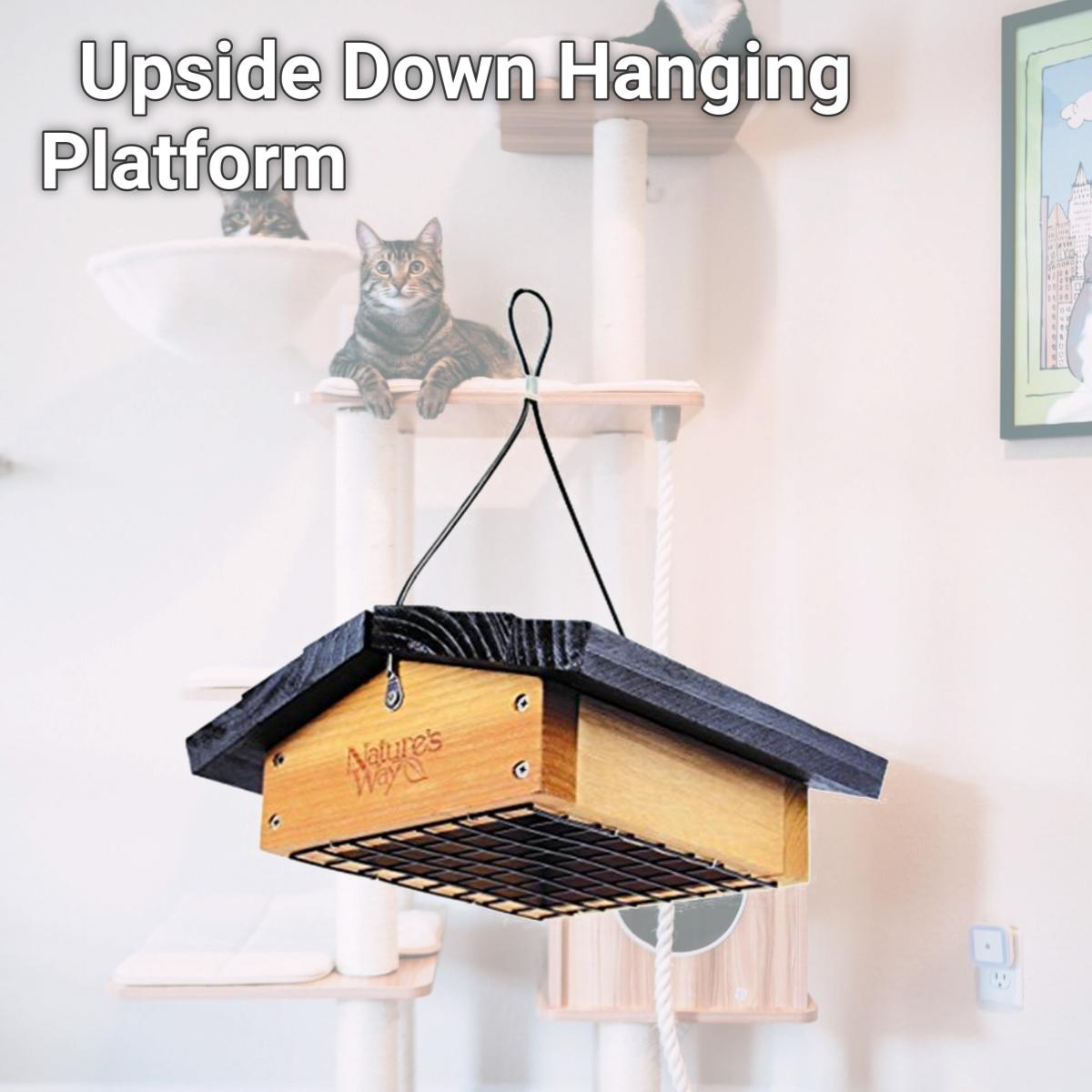 Picture of NatureS Way Bird Products CWF2 Upside Down Hanging Platform