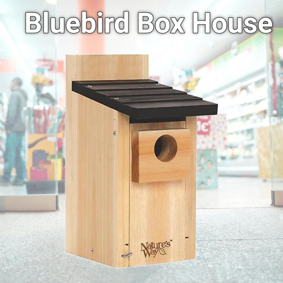 Picture of NatureS Way Bird Products CWH3 Bluebird Box House