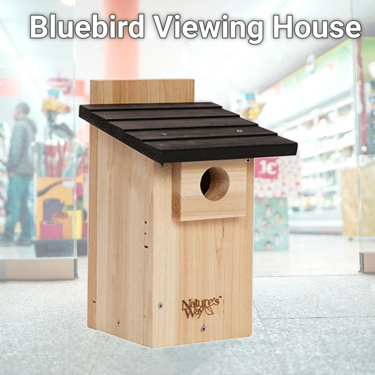 Picture of NatureS Way Bird Products CWH4 Bluebird Viewing House