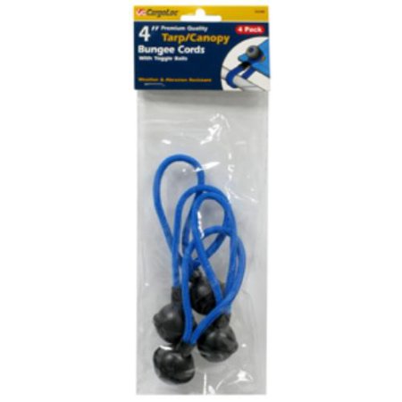 Picture of Allied International 62390 4 in. Tarpcord&#44; Blue - Pack of 4