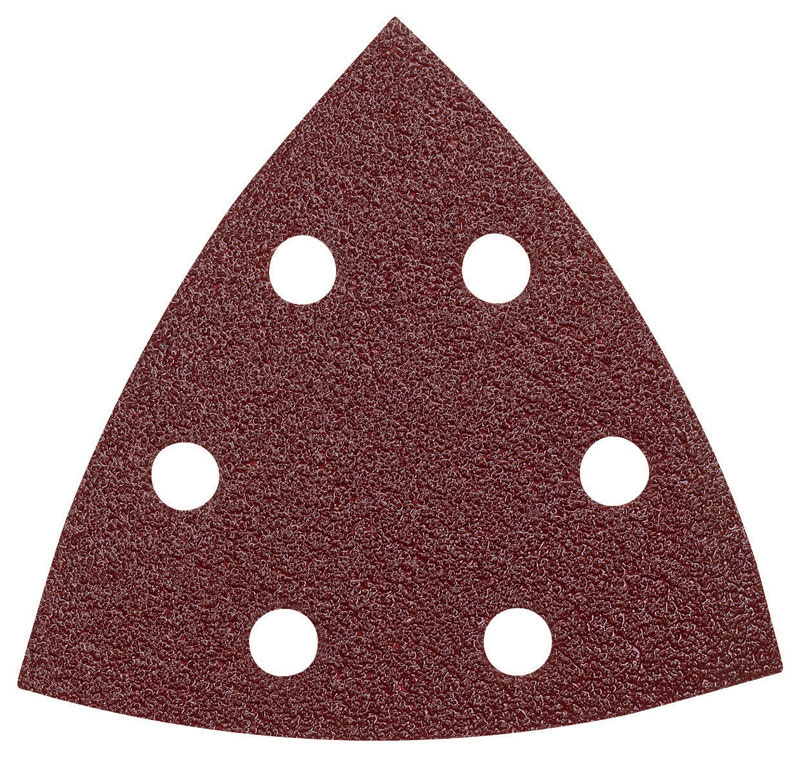 Picture of ACEDS 2324424 3.5 in. 120-Grit Triangular Sanding Sheet  Red - 