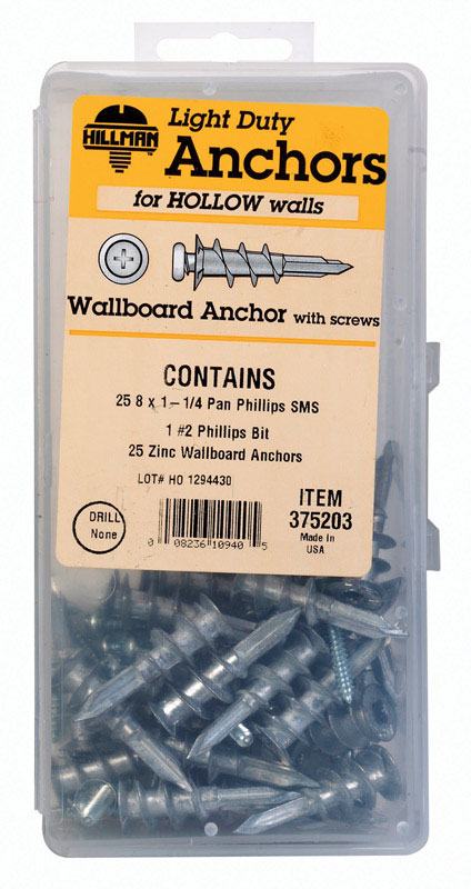 Picture of ACEDS 5326053 No.8 21NC Wall Board Anchor Kit