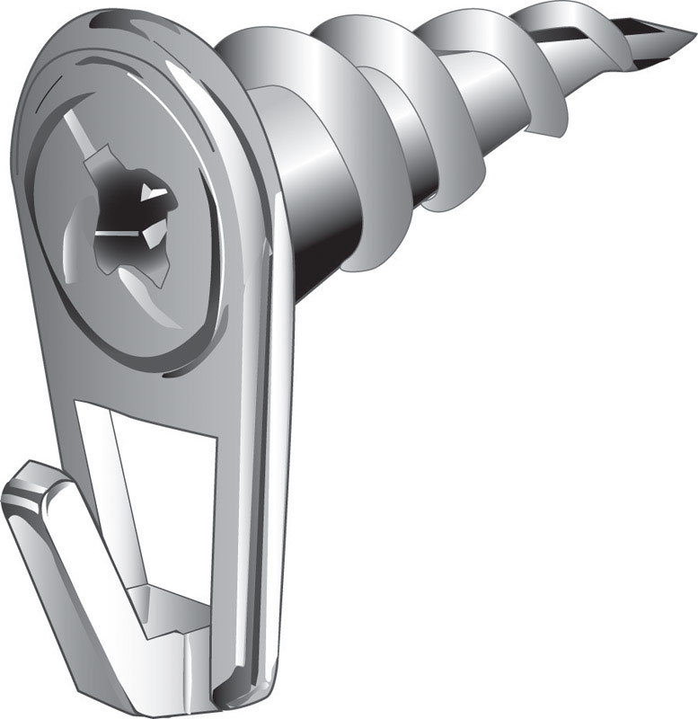 5372594 50 lbs Picture Hook  White - Large