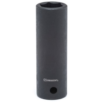 CIMS30N 0.5 in. Drive 14 mm 6 Point Deep Impact Sockets, Black oxide -  CRESCENT