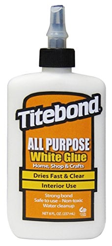 5033 8 fl oz White All-Purpose Interior Glue, White