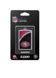 Picture of Zippo 29377BP-PPK NFL 49ers Windproof Lighter&#44; Street Chrome