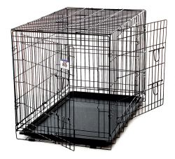 Picture of Pet Lodge WCXLG 42 x 27 x 30 in. Extra Large Black Double Door Wire Pet Crate
